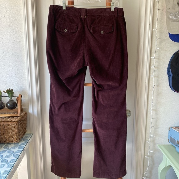 Maroon corduroy pants - Picture 3 of 4